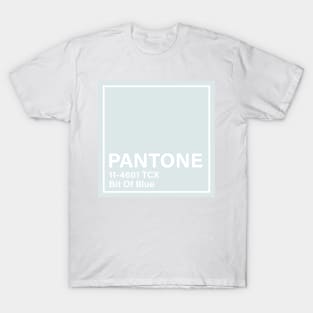 pantone 11-4601 TCX Bit Of Blue T-Shirt